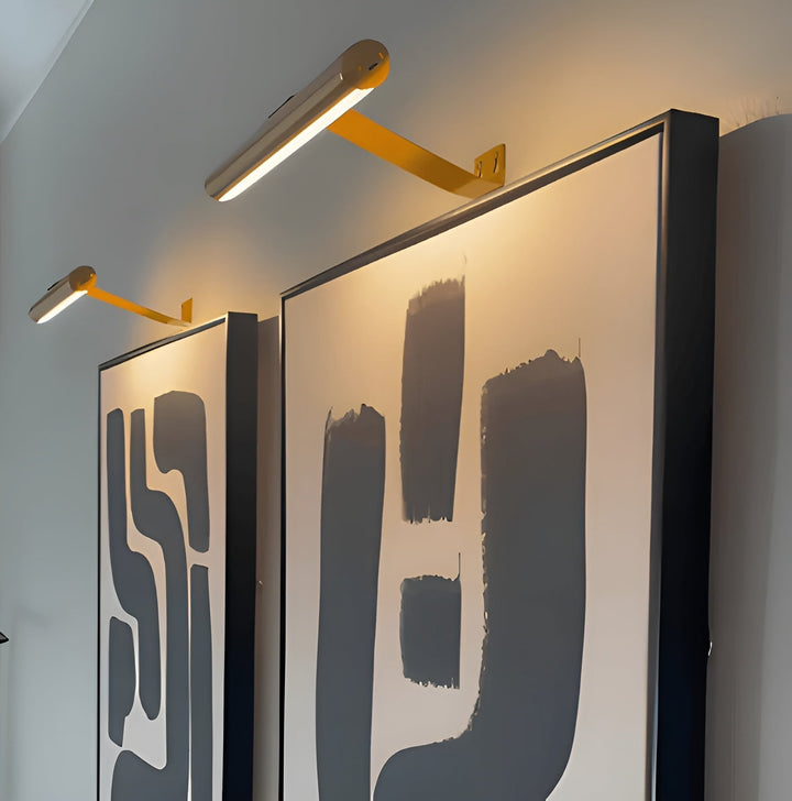 Bezprzewodowa lampa ścienna LED – obracana o 120° i ładowana przez USB | Elastyczna i nowoczesna