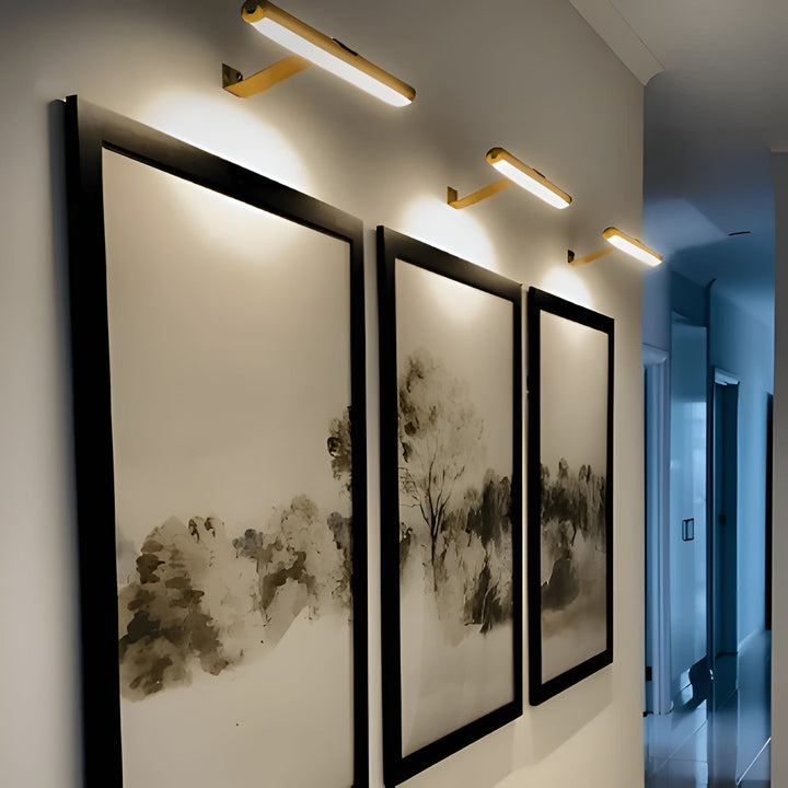 Bezprzewodowa lampa ścienna LED – obracana o 120° i ładowana przez USB | Elastyczna i nowoczesna