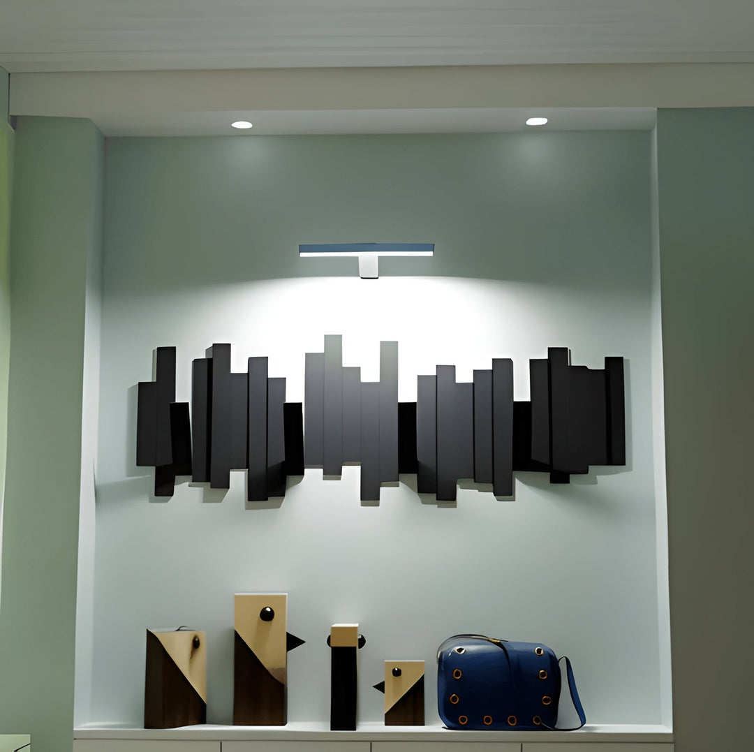 Bezprzewodowa lampa ścienna LED – obracana o 120° i ładowana przez USB | Elastyczna i nowoczesna