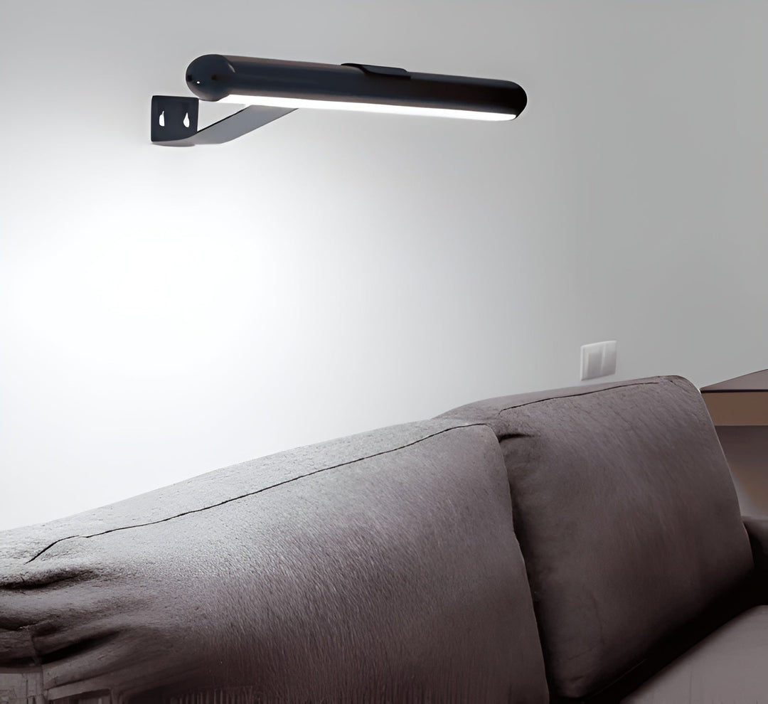 Bezprzewodowa lampa ścienna LED – obracana o 120° i ładowana przez USB | Elastyczna i nowoczesna