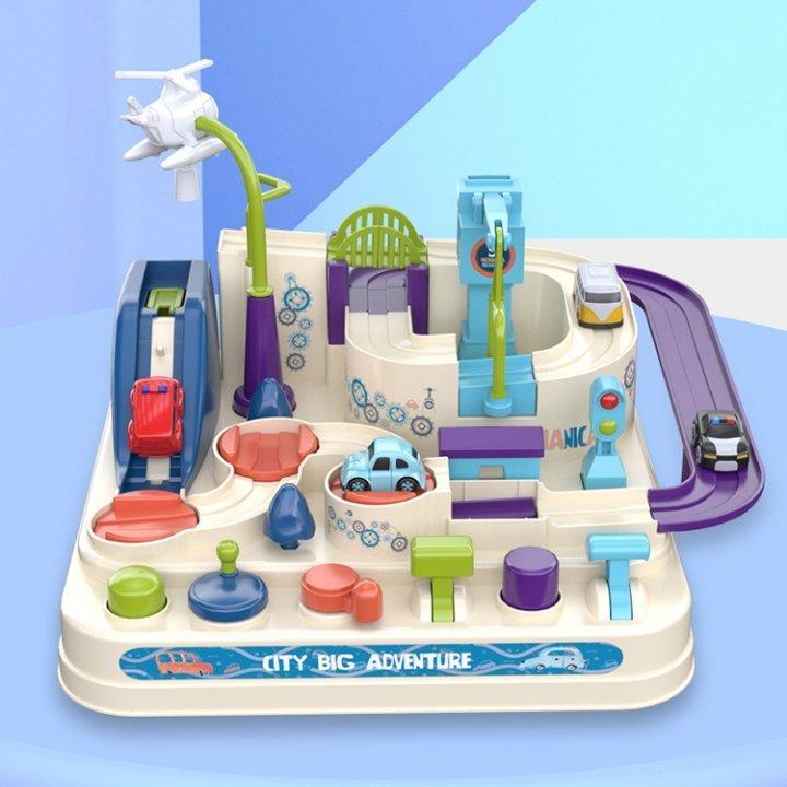 Tor Wyścigowy Puzzli Zabawka Edukacyjna