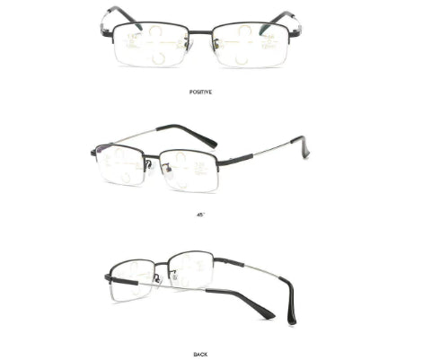 Premium niemieckie okulary multifokalne – Inteligentna korekcja wzroku na każdą odległość