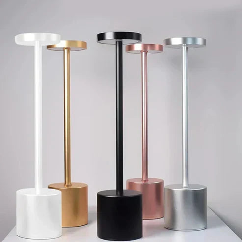 Lumora Classic Lampa Bezprzewodowa - Lampa Biurkowa LED z Czujnikiem Dotykowym i 3 Regulowanymi Temperaturami Barw