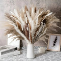 RusticPampas Dekor - Naturalne Puchate Trawy Pampas Boho do Dekoracji Wnętrz