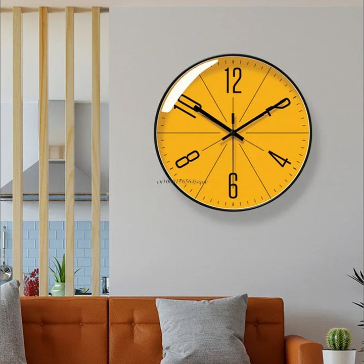 Zegar Ścienny TimeWisp z Drewna – Cichy i Stylowy Wskaźnik Czasu