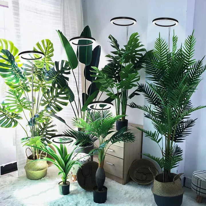 Regulowana lampa do roślin z kontrolą jasności
