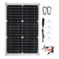 Carvallo Panel słoneczny 1200W | Elastyczny panel 12V do ładowania | 2x USB & 100A regulator ładowania | Kemping na świeżym powietrzu