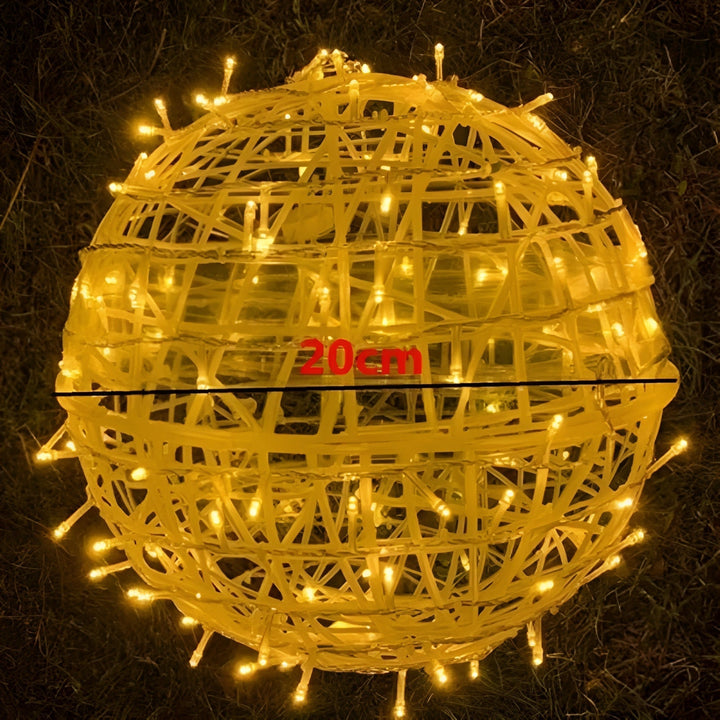 GoldenHaze Lights – LED-łańcuch świetlny do dekoracji na zewnątrz i wewnątrz