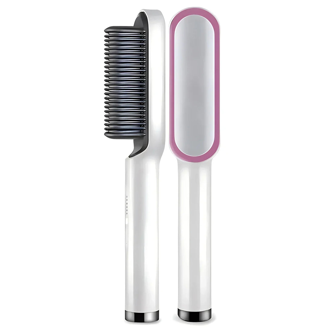 Carvallo-in-1 Jonowy Stylizator Ciepła IonPro | Prostownica, Grzebień i Hot Comb | Technologia Anty-frizz | 30 cm | Profesjonalna jakość