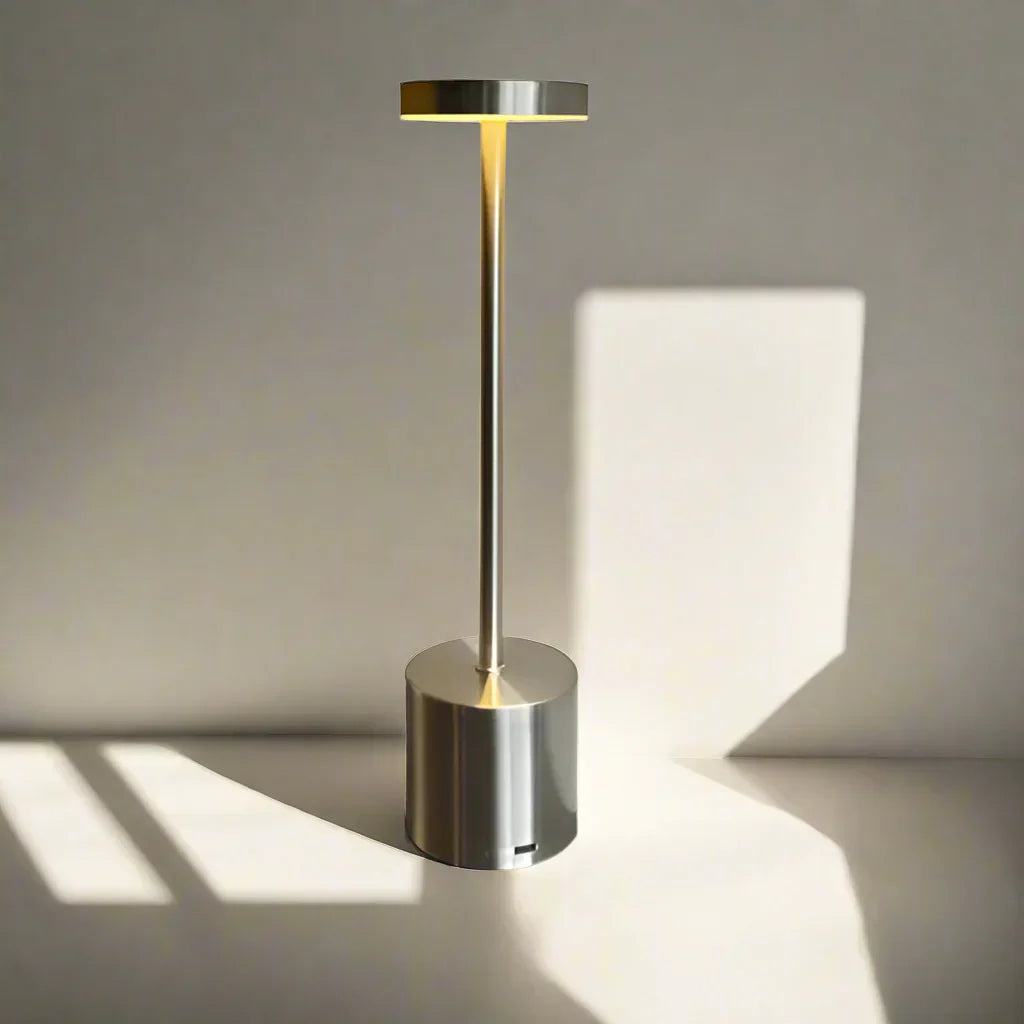 Lumora Classic Lampa Bezprzewodowa - Lampa Biurkowa LED z Czujnikiem Dotykowym i 3 Regulowanymi Temperaturami Barw