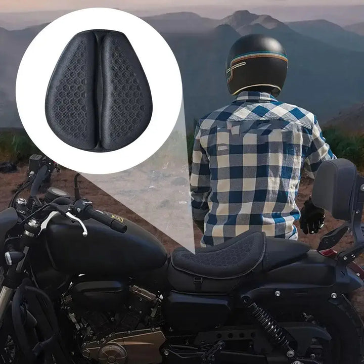 Poduszka Żelowa na Siedzenie Motocyklowe Royallure – Komfort na Długie Trasy, Amortyzująca, Antypoślizgowa