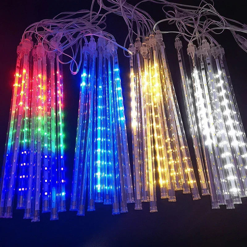 MeteorGlow | LED Spadające Gwiazdy do Użytku Zewnętrznego