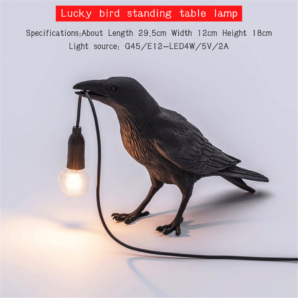 Lampa Ptasia – Elegancka Lampa LED na Ścianę do Domu i Dekoracji