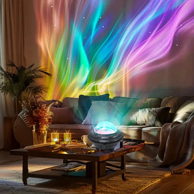 RoyaleGlow Aurora Starlight Projektor – Przekształć swoją przestrzeń w magiczne zorze polarne