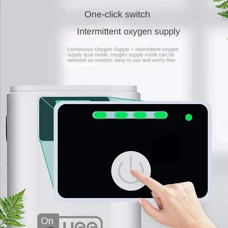 Carvallo SmartOxy Ładowalna Pompa Tlenowa do Akwarium i na Zewnątrz | Cicha Pompa Powietrza z Baterią i USB | Automatyczne Przełączanie AC/DC i Wyświetlacz LED