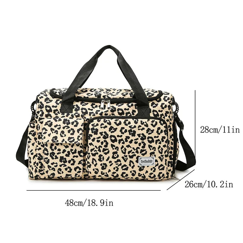 Carvallo GoBag | Torba podróżna z materiału Oxford | 48×26×28 cm | Stylowa i wytrzymała na co dzień i w podróży