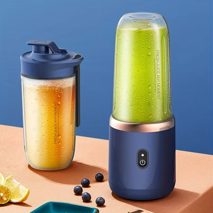 Ładowalny przenośny kubek miksujący — Maszyna do smoothie w podróży i shaker do kruszenia lodu