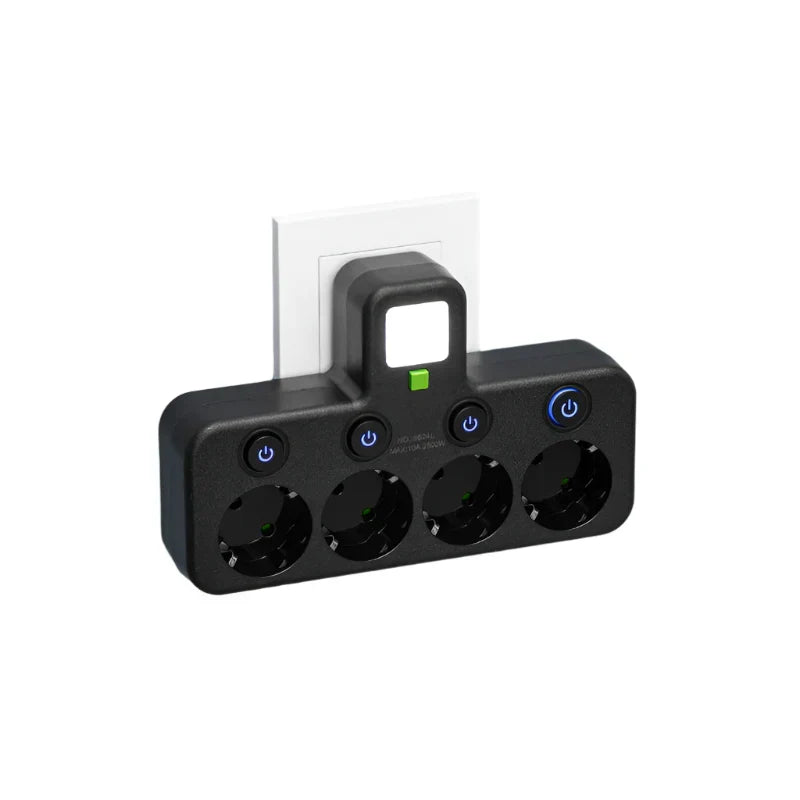 Carvallo VOLTRIQ ProLine | 3–4 gniazda + 2× USB &amp; 1× Typ-C | 2500 W | Ochrona przeciwprzepięciowa &amp; Włącznik