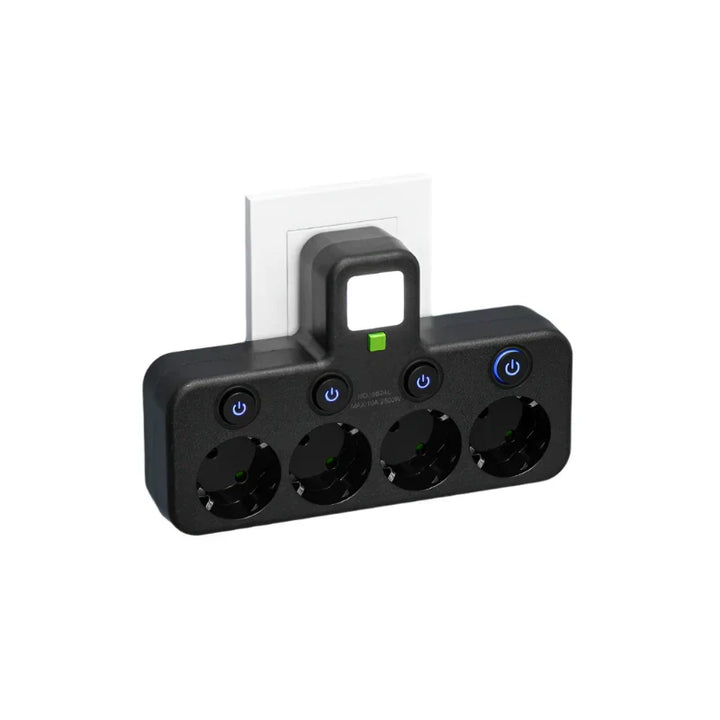 Carvallo VOLTRIQ ProLine | 3–4 gniazda + 2× USB &amp; 1× Typ-C | 2500 W | Ochrona przeciwprzepięciowa &amp; Włącznik