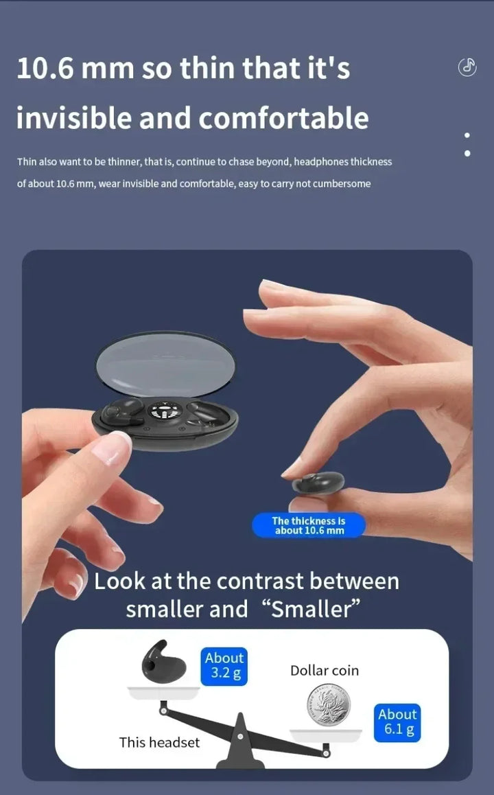 Słuchawki Bluetooth Royallure – ANC, IPX5 Odporne na Pot, 24 Godziny Czasu Gry