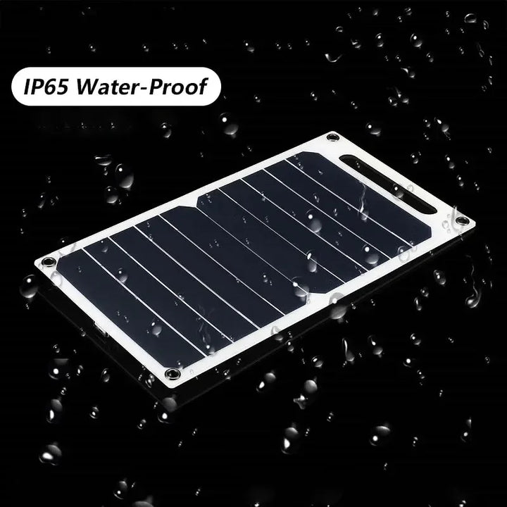 Carvallo 30W Panel słoneczny | Ultralekki i Wodoodporny | Złącze USB do telefonu i powerbanku | Na zewnątrz i Kemping
