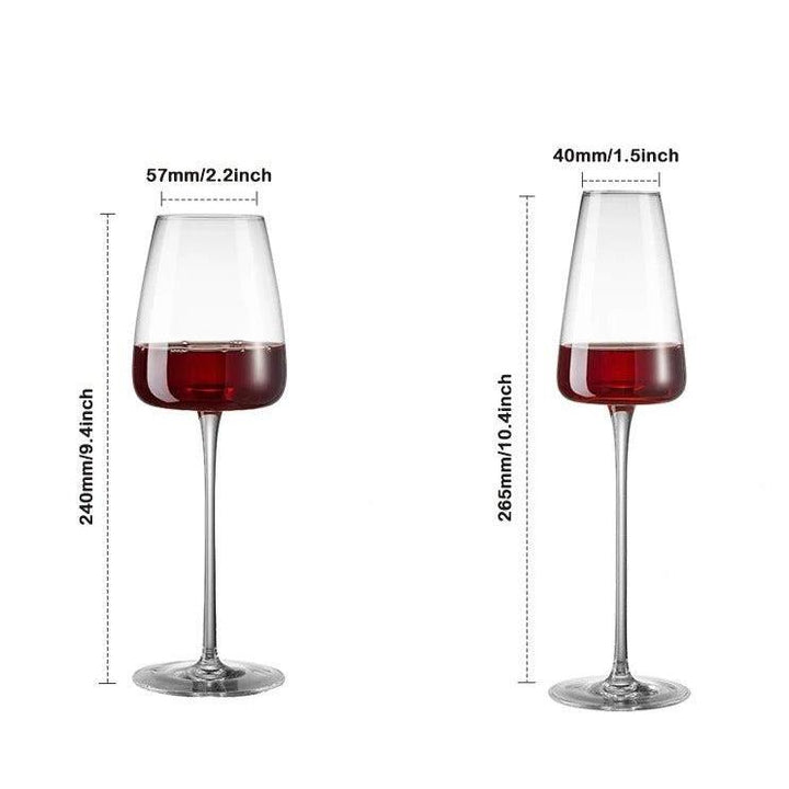 LuxeGlass - Ręcznie robione kieliszki kryształowe do wina i szampana