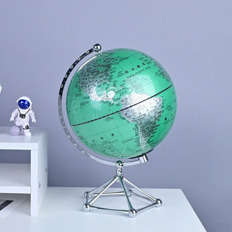 Lampa z Obracającym Się Globusem LED Royaleva – Oświetlający Element Dekoracyjny