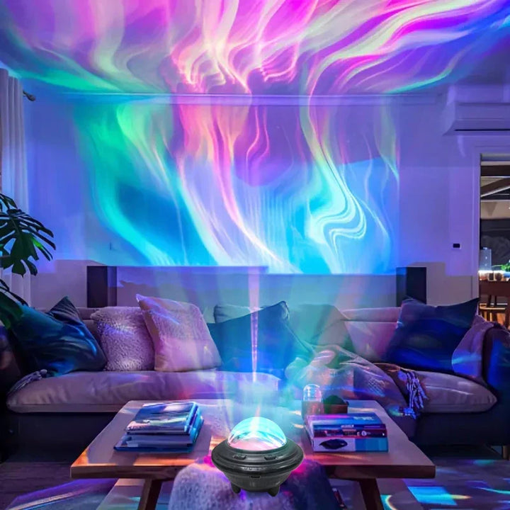 RoyaleGlow Aurora Starlight Projektor – Przekształć swoją przestrzeń w magiczne zorze polarne