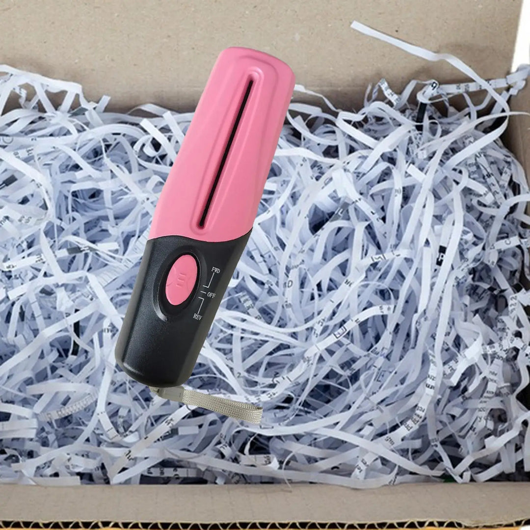 Carvallo Mini Niszczyciel Dokumentów | Przenośny i zasilany przez USB | Do papieru A4/A6 | Cichy i kompaktowy