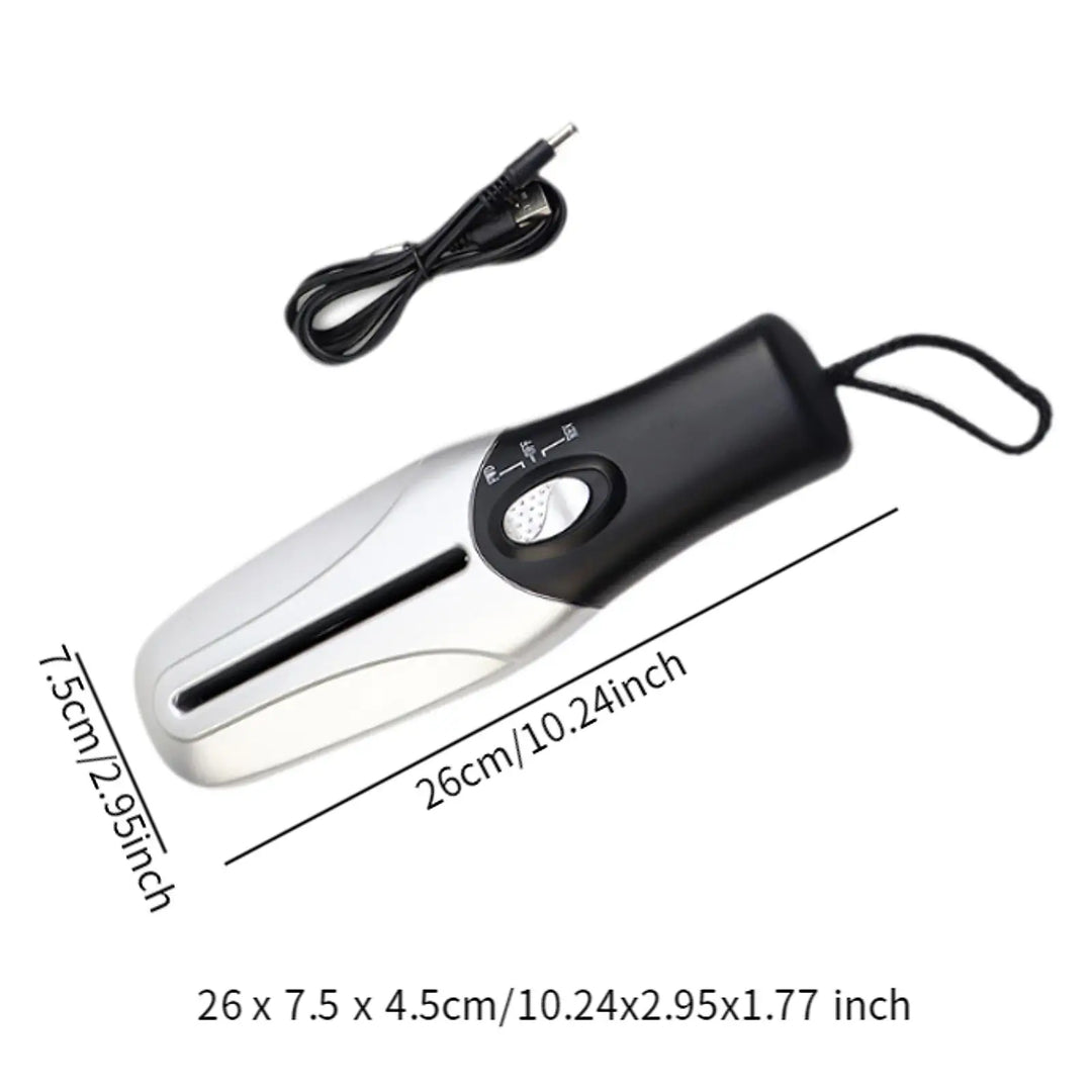 Carvallo Mini Niszczyciel Dokumentów | Przenośny i zasilany przez USB | Do papieru A4/A6 | Cichy i kompaktowy
