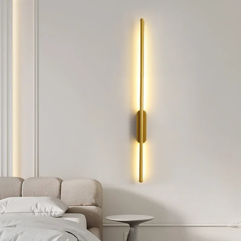 Nowoczesna nordycka lampa ścienna LED – Lampa ścienna do salonu i sypialni
