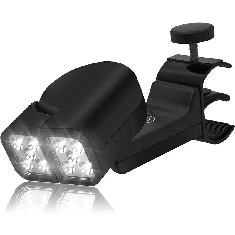 Lampa Grillowa LED Carvallo z Podwójną Głowicą | Obracana 360° &amp; Odporną na Ciepło | Super Jasna do BBQ, Wędkowania Nocnego &amp; Kempingu
