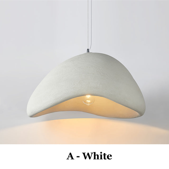 Nowoczesna nordycka lampa wisząca Wabi-Sabi LED – Regulowana lampa wisząca do jadalni i salonu