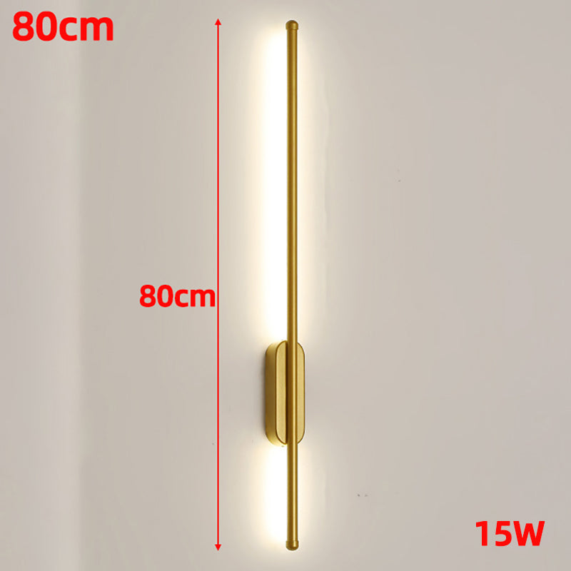Nowoczesna nordycka lampa ścienna LED – Lampa ścienna do salonu i sypialni