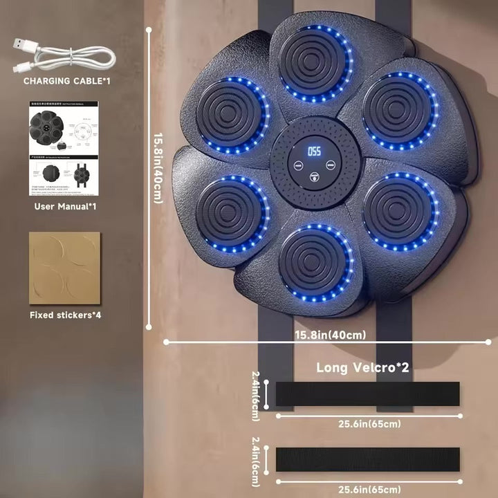 Trener bokserski z Bluetooth i muzyką do użytku domowego