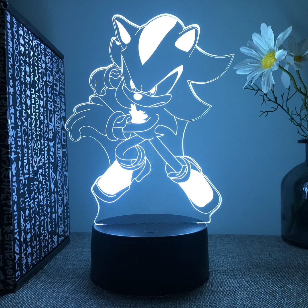 Sonic LED-lampa - Radosne oświetlenie dla graczy