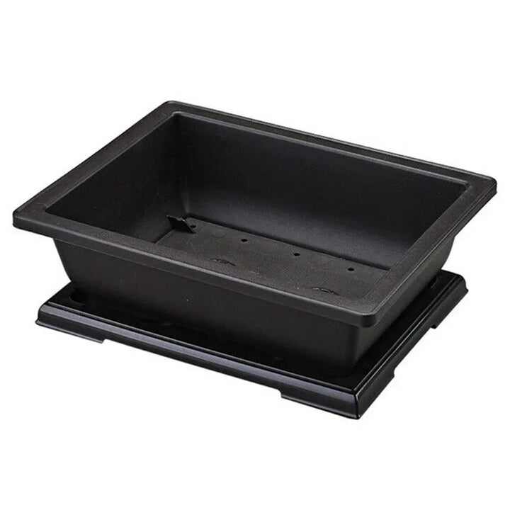 Doniczka Carvallo | Wygląd antyczny &amp; Odporna na pęknięcia | Z podstawkiem | 29x21x10,5 cm