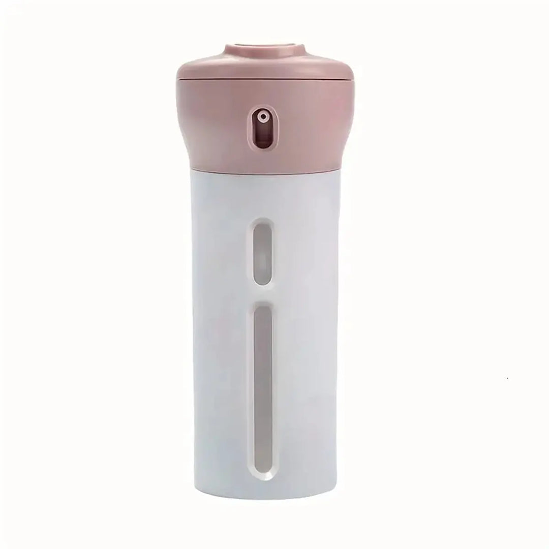 Carvallo 4-w-1 Wielokrotnego Użytku Dispenser Podróżny | Bezpieczny Dispenser na Szampon, Lotion, Perfumy &amp; Balsam | Kompaktowy &amp; Zgodny z TSA