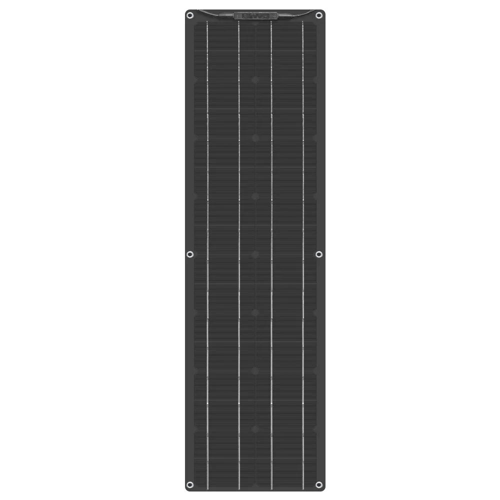 Zestaw paneli słonecznych Carvallo Pro Flexibles 50W | Ultralehký i elastyczny | 12V/24V | Do samochodu, łodzi, kampera i kempingu