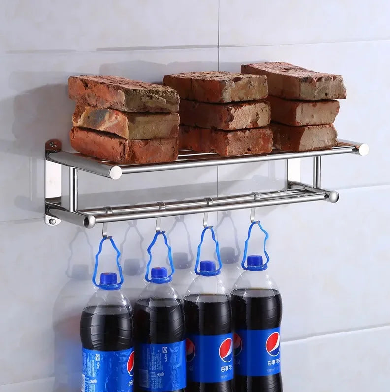 Uchwyt na ręczniki ze stali nierdzewnej