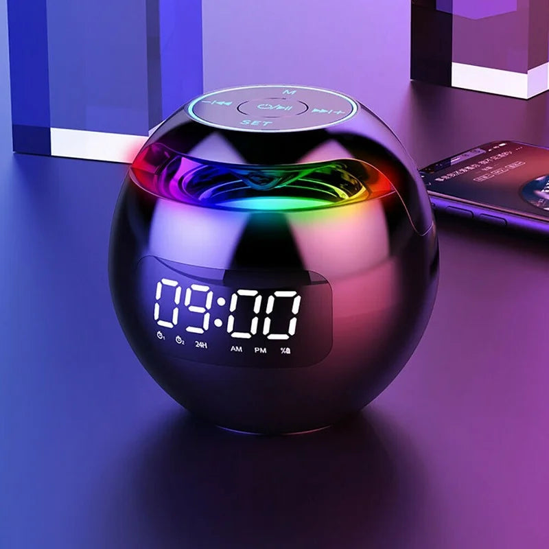 Bluetooth budzik z synchronizacją świetlną LED