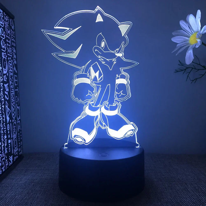 Sonic LED-lampa - Radosne oświetlenie dla graczy
