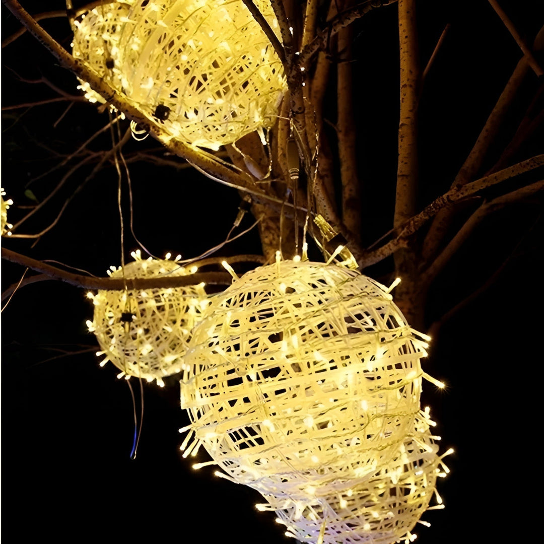 GoldenHaze Lights – LED-łańcuch świetlny do dekoracji na zewnątrz i wewnątrz