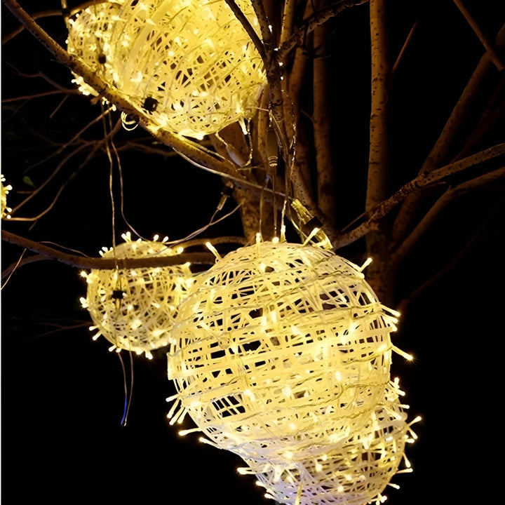 GoldenHaze Lights – LED-łańcuch świetlny do dekoracji na zewnątrz i wewnątrz