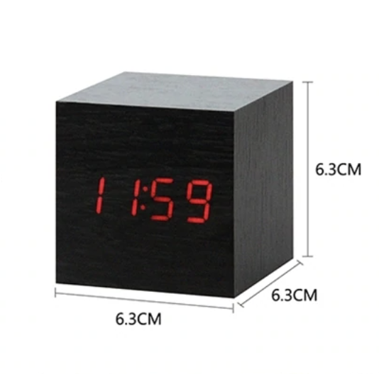 Carvallo – Stylowy budzik LED z minimalistycznym designem i inteligentnymi funkcjami
