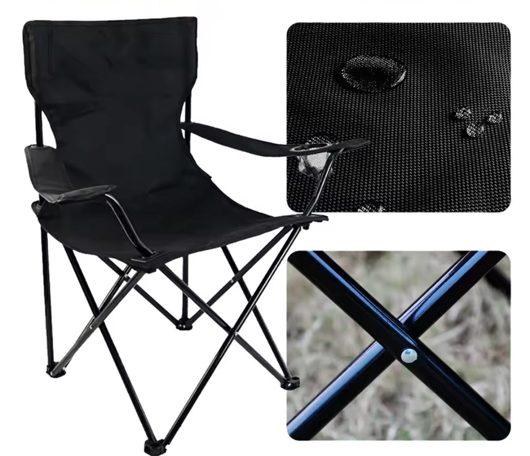 OutdoorComfort - Ultralekki składany fotel kempingowy