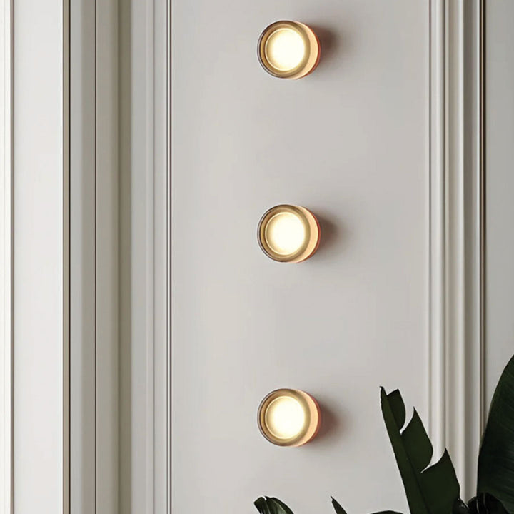 LumièreLux - Elegancka lampa ścienna Dimple do nowoczesnych wnętrz