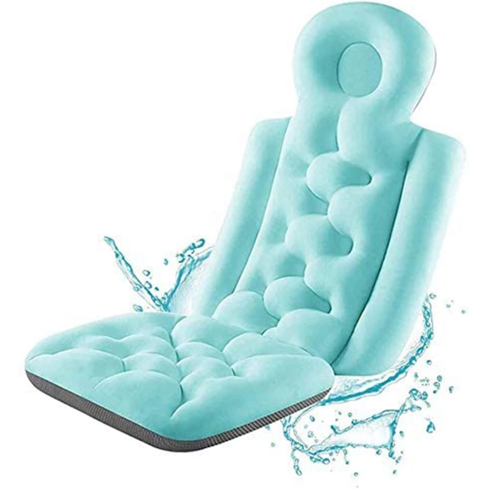 Ergonomiczne wsparcie pod głowę do kąpieli - Wodoodporna i antypoślizgowa poduszka dla komfortu szyi i pleców