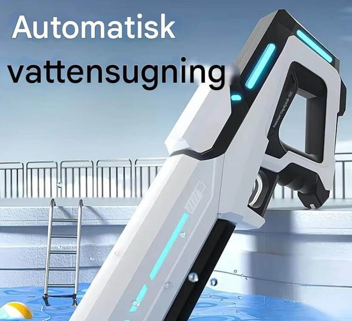 SplashForce – Automatyczna Armatka Wodna do Zabaw i Letnich Gier | Moc Elektryczna, Długi Zasięg i Mnóstwo Akcji