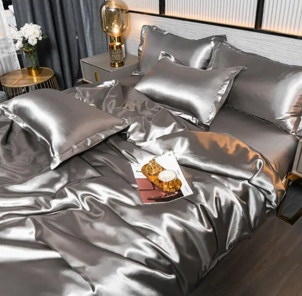 Premium Uni-Satin pościel